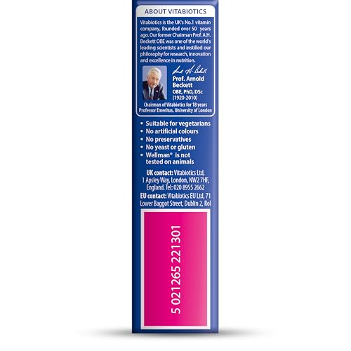 Vitabiotics Wellman 30 tablets - Medaid International