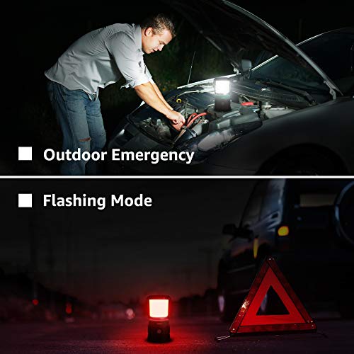 Lepro - 1500lm Super Bright Camping Lantern, 4 Light Modes, IPX4 Waterproof