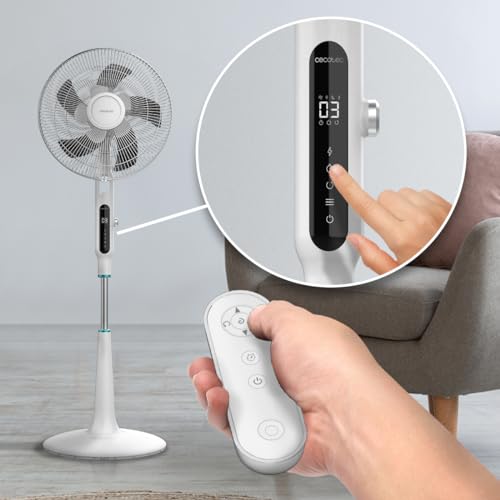 Cecotec - Energysilence 1600 Moskito Fan with Mosquito Repellent, Timer, Touch Control