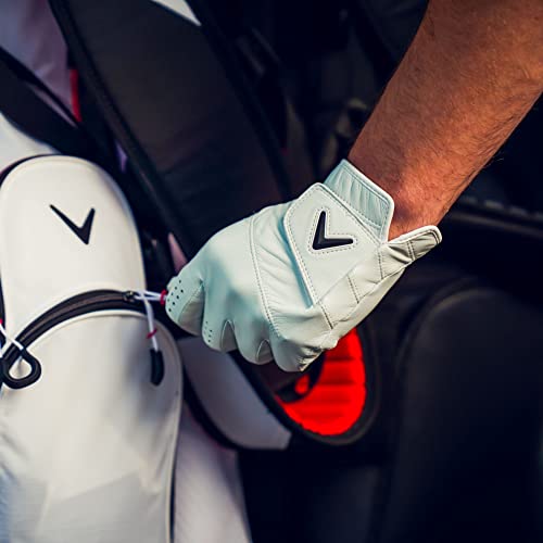 Callaway - Premium Cabretta Leather Golf Glove with Enhanced Grip and Comfort