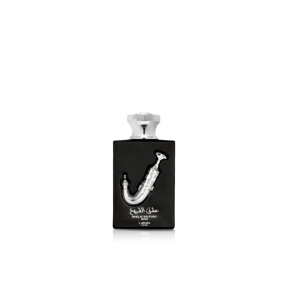 Lattafa Perfumes Ishq Al Shuyukh Silver for Unisex Eau de Parfum Spray, 3.4 Ounce - Medaid International