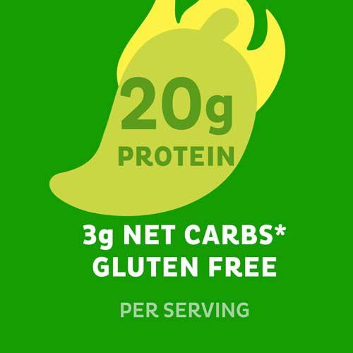 Quest Nutrition Tortilla Style Protein Chips, Chili Lime, Low Carb, Gluten Free, Baked, 1.1 Ounce (Pack of 8) - Medaid International
