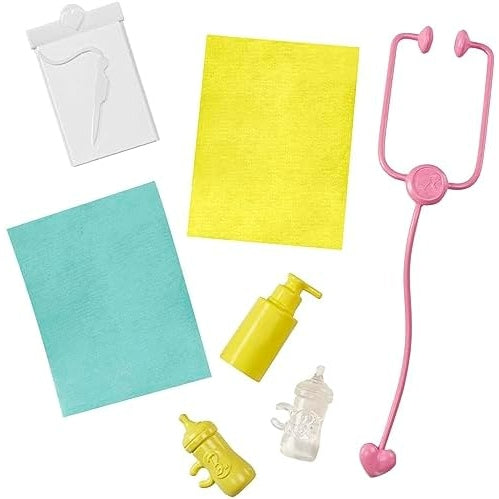 Barbie Baby Doctor Playset with Blonde Doll, 2 Infant Dolls, Toy Pieces - Medaid