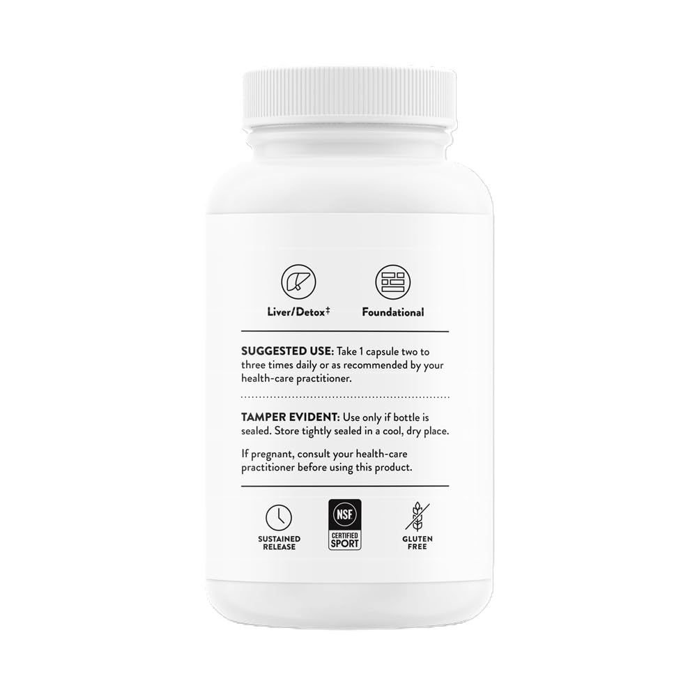 THORNE - Glutathione-SR - Sustained-Release Glutathione for Antioxidant Support* - 60 Capsules - Medaid International