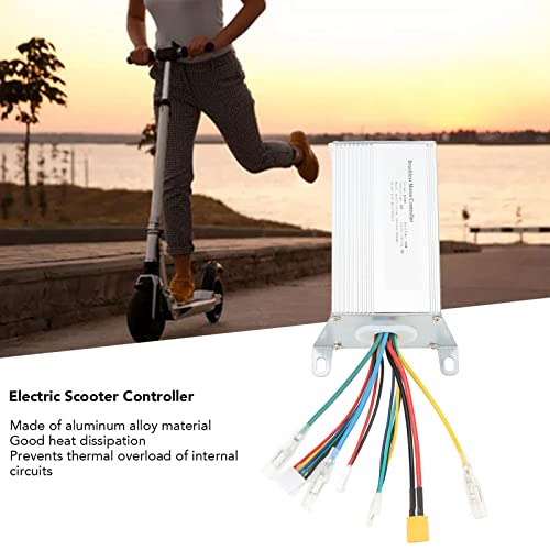 Lenzod - Brushless Motor Controller for Electric Scooters, 36V 16A, Aluminium Alloy, Excellent Heat Dissipation
