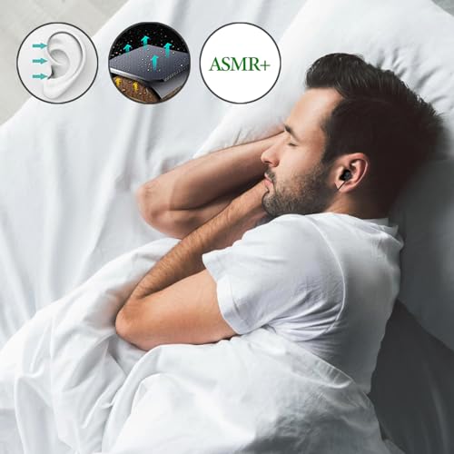 Geekria - Sleep Earbuds for Side Sleepers, Ultra Soft, Wired Mono, 3.5mm Jack
