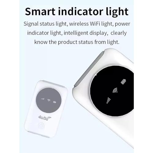 AMZ - 4G LTE 5G Mobile Hotspot Router, 300Mbps, Portable, 10 Devices