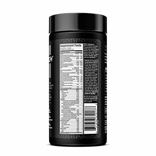 MuscleTech Platinum Multivitamins for Men & Women - Multi-Vitamin Supplement for Immune Support - 18 Vitamins & Minerals, Vitamin A C D E B6 B12 - Daily Workout Supplements for Men - 90 Capsules - Medaid International