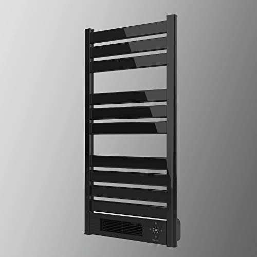 Cecotec - Electric Heated Towel Rail with Ceramic Heater, LED Display & Remote Control