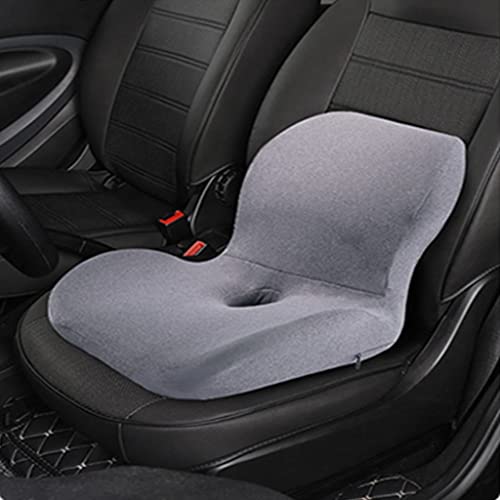 Car Seat Cushion Car Memory Foam Heightening Seat Cushion for Short P Medaid