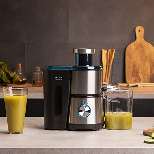 Cecotec - Juice&Fresh 400 Titan Blender, 400W, 20000 RPM, Compact, Leakproof