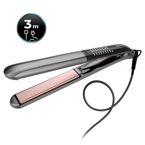 Cecotec - Bamba RitualCare 1200 Hair Straightener with Ion Touch, Fast Heating, Adjustable Temperature, Turmaline and Keratin