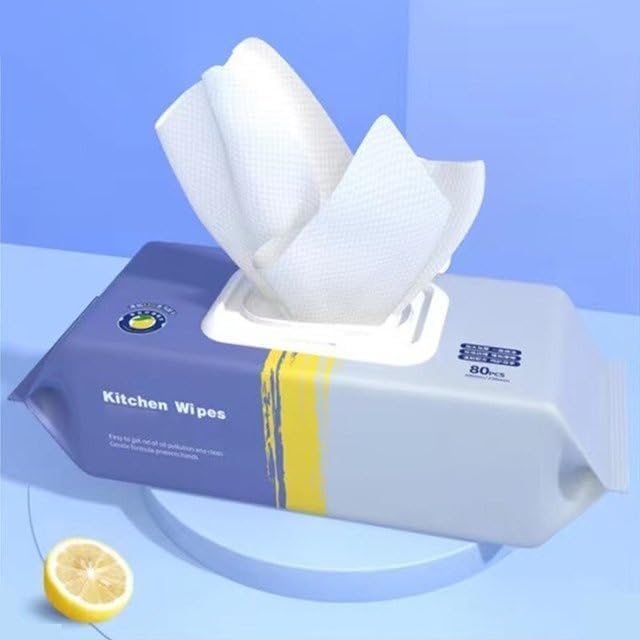 Kitchen Cleaning Wet Wipes (80 wipes) - Medaid International