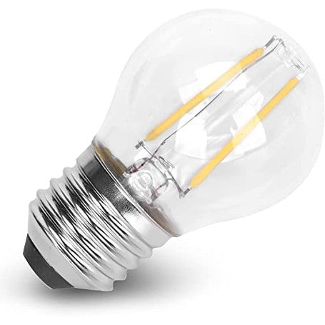 X14 - E27 LED 4W Bulbs G45, 2700K Warm White, Energy Saving, Decorative Lighting