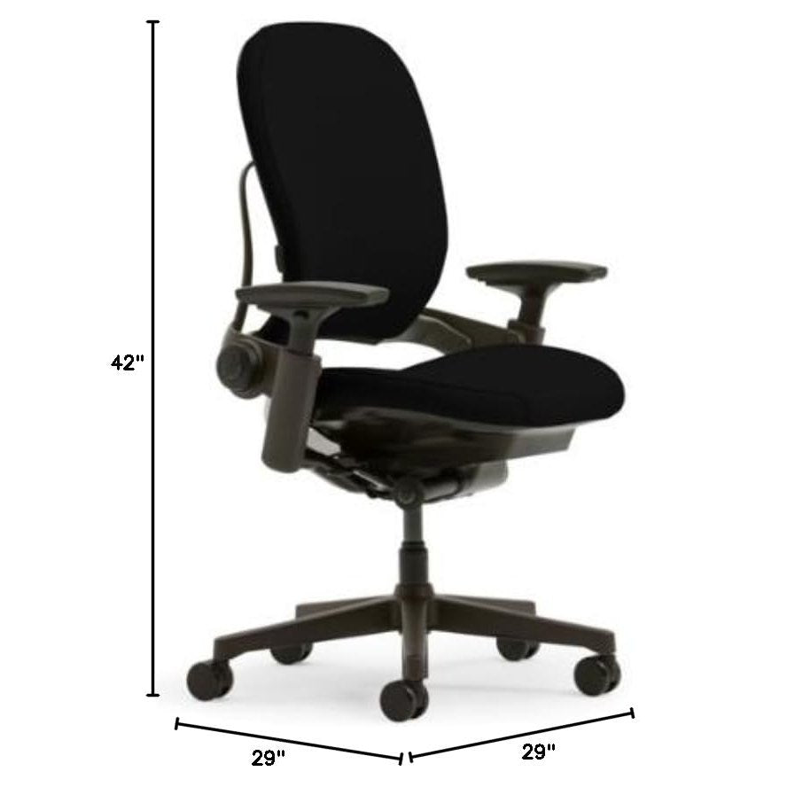 Steelcase Leap Plus Chair Fully Adjustable - Black - Medaid International