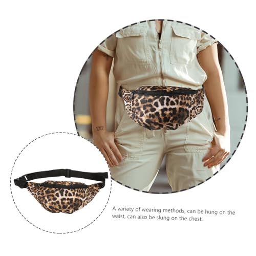 Healvian - Adjustable Shoulder Strap Fanny Pack for Travel, Compact & Stylish