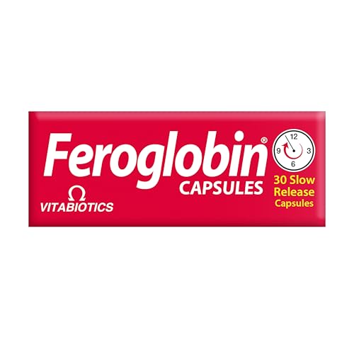 Feroglobin Vitabiotics Organic Vitamin and Mineral Capsules 30 Capsules - Medaid International