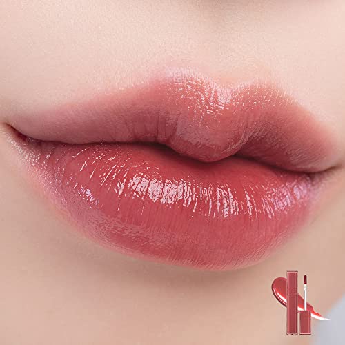rom&nd DEWY·FUL WATER TINT 03 IF ROSE |Glossy| high pigment|moisturizing| non-sticky|Hydrated lips|colorful shades|High Shine|0.18oz - Medaid International