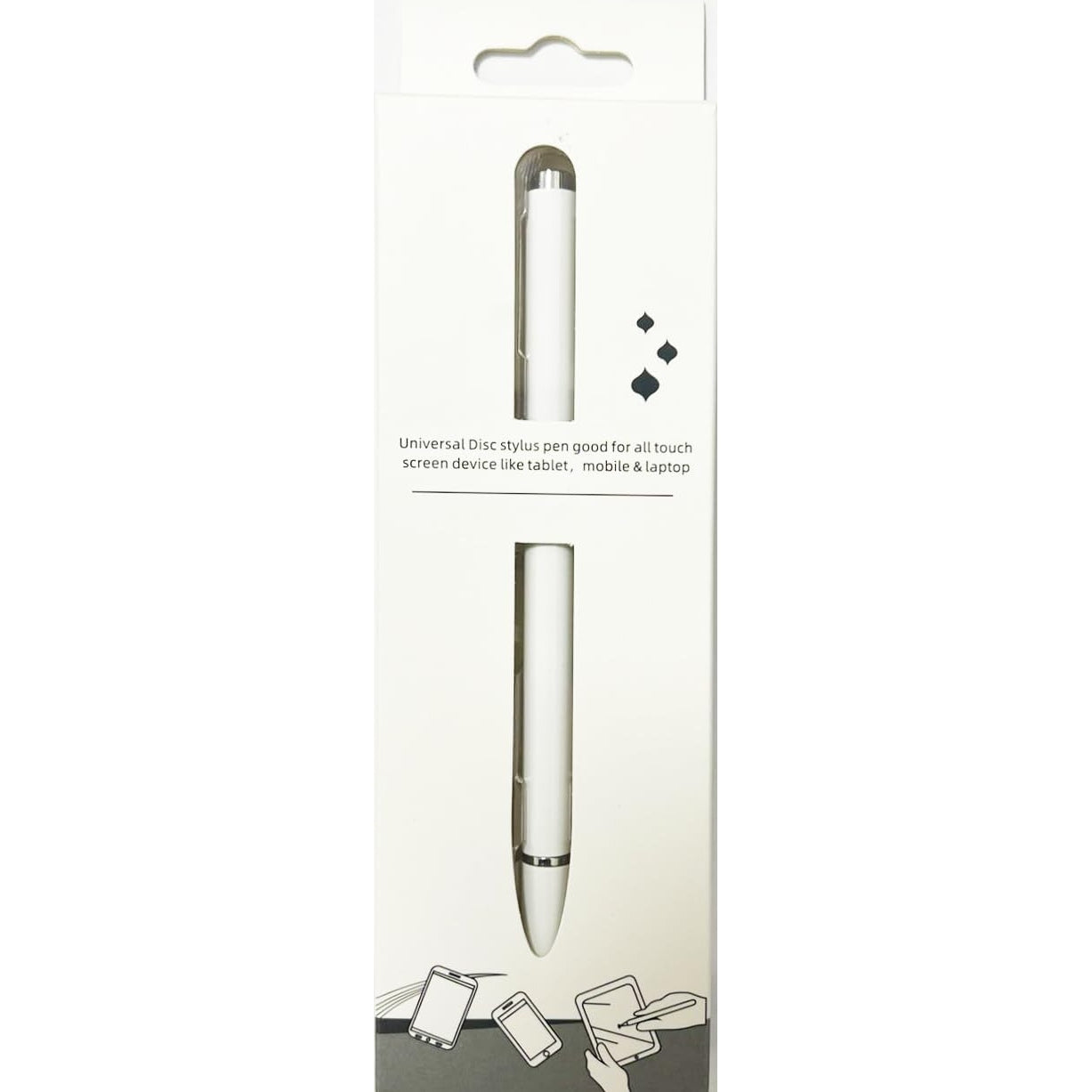 Universal stylus pen for touch screens, touch pen for mobile screen, compatible for iOS and Android devices, iPad iPhone laptop Samsung phones and tablets, for Drawing and Handwriting - Medaid International