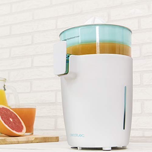 Cecotec - Electric Orange Juicer with 800W Power, Adjustable Pulp Filter, BPA-Free