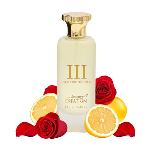 Amazing Creation Floral & Fruity Collection III Eau de Parfum for Unisex, 3.4 fl oz / 100ml - Medaid International