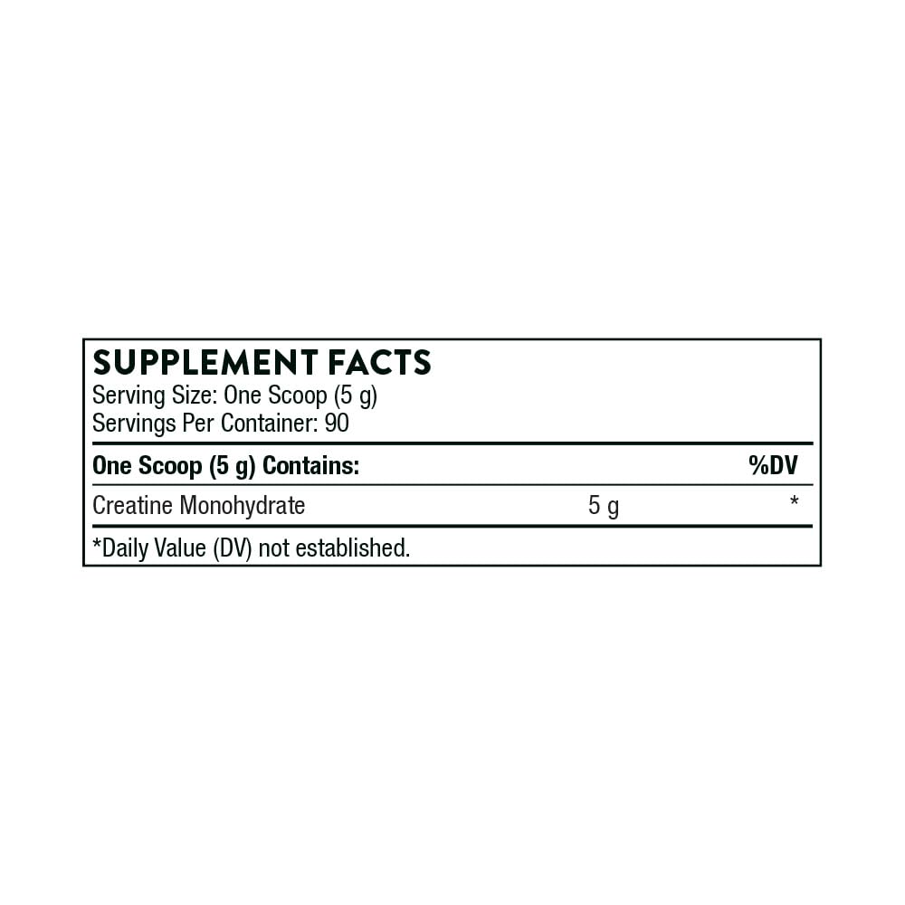 THORNE Creatine - Micronized Creatine Monohydrate Powder - Support for Muscles & Cognitive Function* - for Women & Men - Unflavored - NSF Certified for Sport - 5 g per Serving - 90 Servings - Medaid International