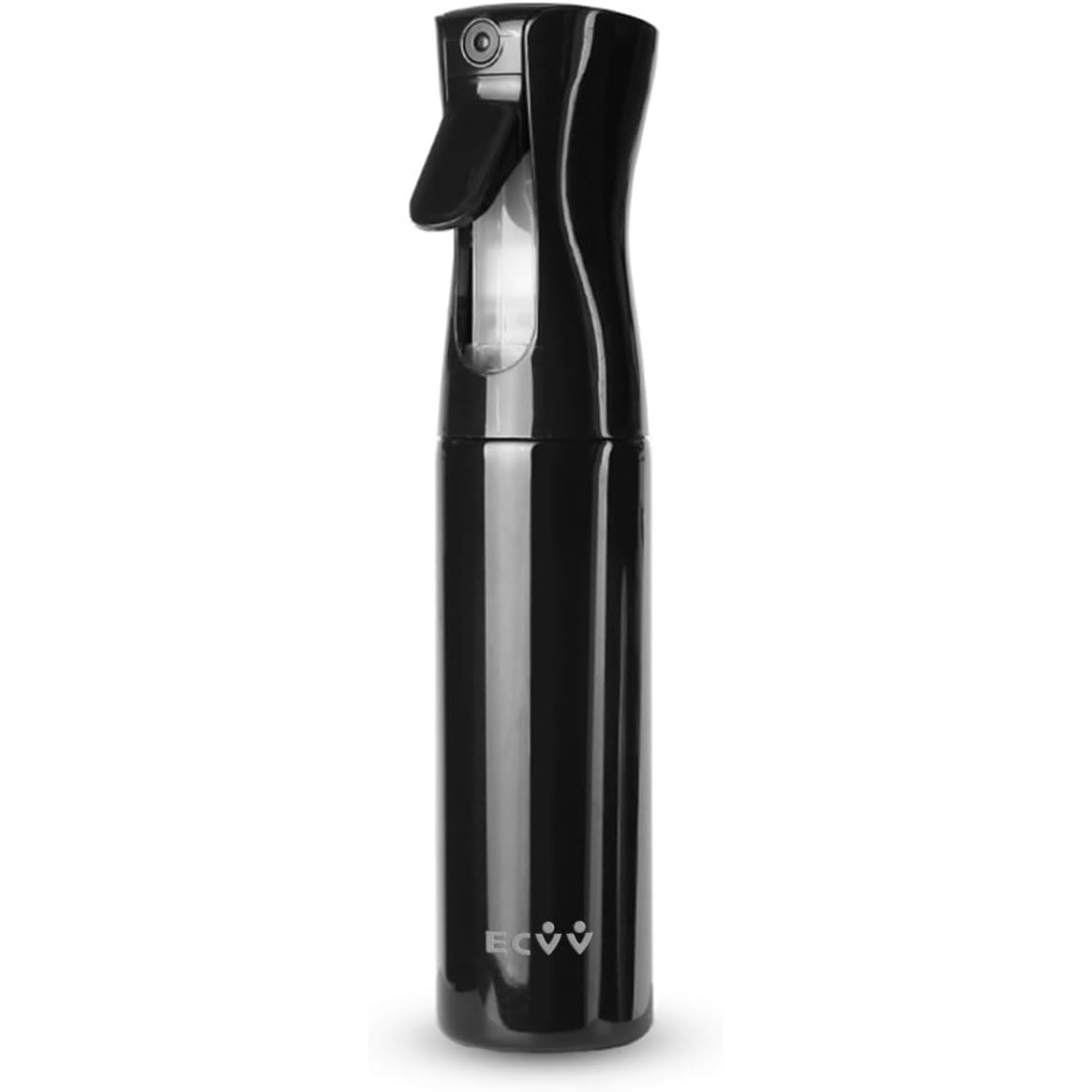 ECVV Continuous Spray Bottle Plastic Empty Hair Mist Sprayer Ultra Fine Water Mister for Hairstyling Cleaning Salons Plants Pet Care (300ml, Transparent White) - Medaid