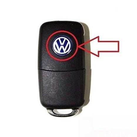 Volkswagen - Genuine VW Emblem Logo Key Fob, OE Part, No Remote Included