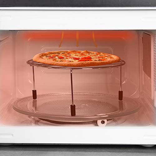 Cecotec - 700W Microwave with Grill, 20L Capacity, 6 Power Levels, 3Dwave Technology