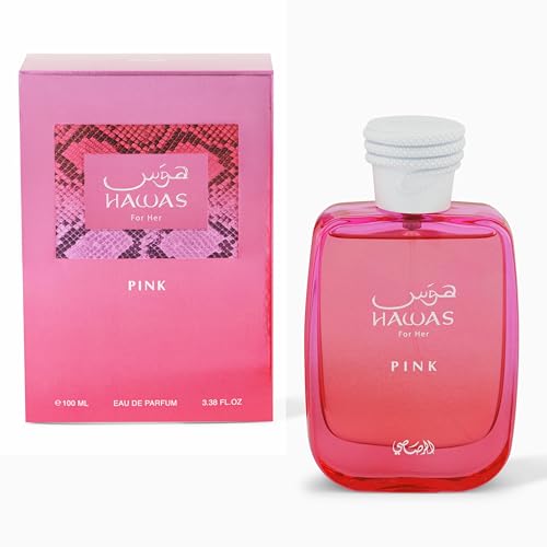 Hawas Collection - Hawas Pink by Rasasi for Women - 3.38 oz EDP Spray - Medaid International