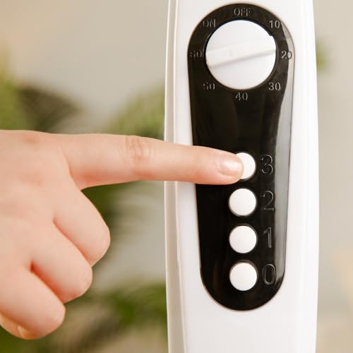 Cecotec - EnergySilence 515 MaxFlow Fan, 45W, 16" Diameter, 3 Speeds, Timer