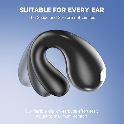 VNMN - Open Ear Bluetooth 5.3 Earbuds, 36H Playtime, IPX7 Waterproof, Lightweight