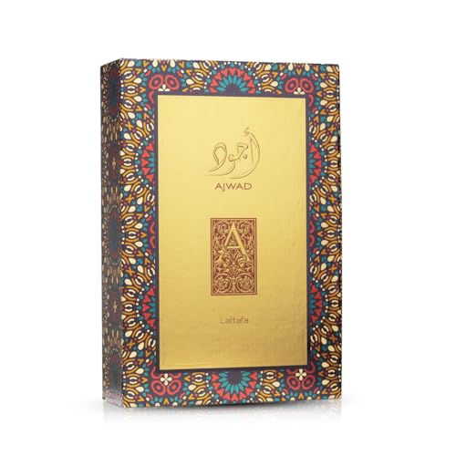Lattafa Ajwad for Unisex Eau de Parfum Spray, 2.04 Ounce / 60 ml - Medaid International