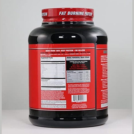 MuscleMeds Carnivor Shred Fat Burning Hydrolized Beef Protein Isolate, 0 Lactose, 0 Sugar, 0 Fat, Chocolate, 4.35 lbs - Medaid International