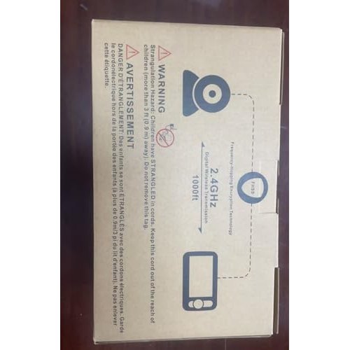 Blemil Upgrade Baby Monitor with 30-Hour Battery, 5" Large Split-Screen Video Baby Monitor with 2 Cameras and Audio, Remote Pan/Tilt/Zoom, Two-Way Talk, Room Temperature, Auto Night Vision - Medaid International
