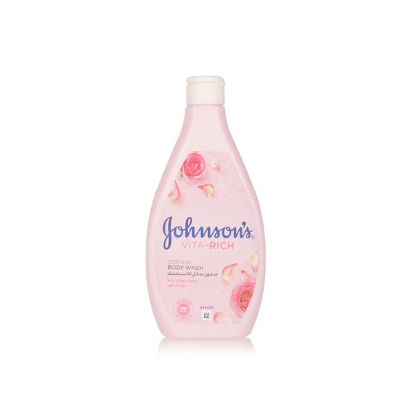 Johnson's Shower Gel Vita-Rich Soothe Rose/Honey 400ml - Medaid International