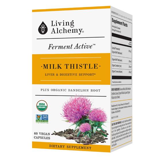 Living Alchemy Milk Thistle Aliv Caps 60'S - Medaid International