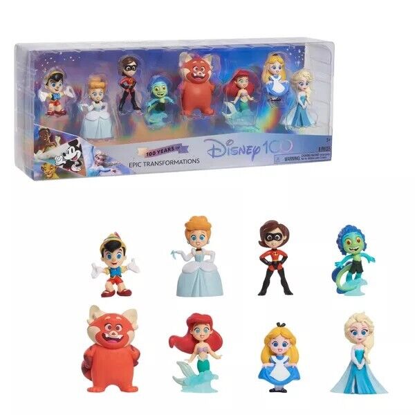 Disney D100 Celebration Figures -  (Epic Transformations) by Just Play - Medaid International
