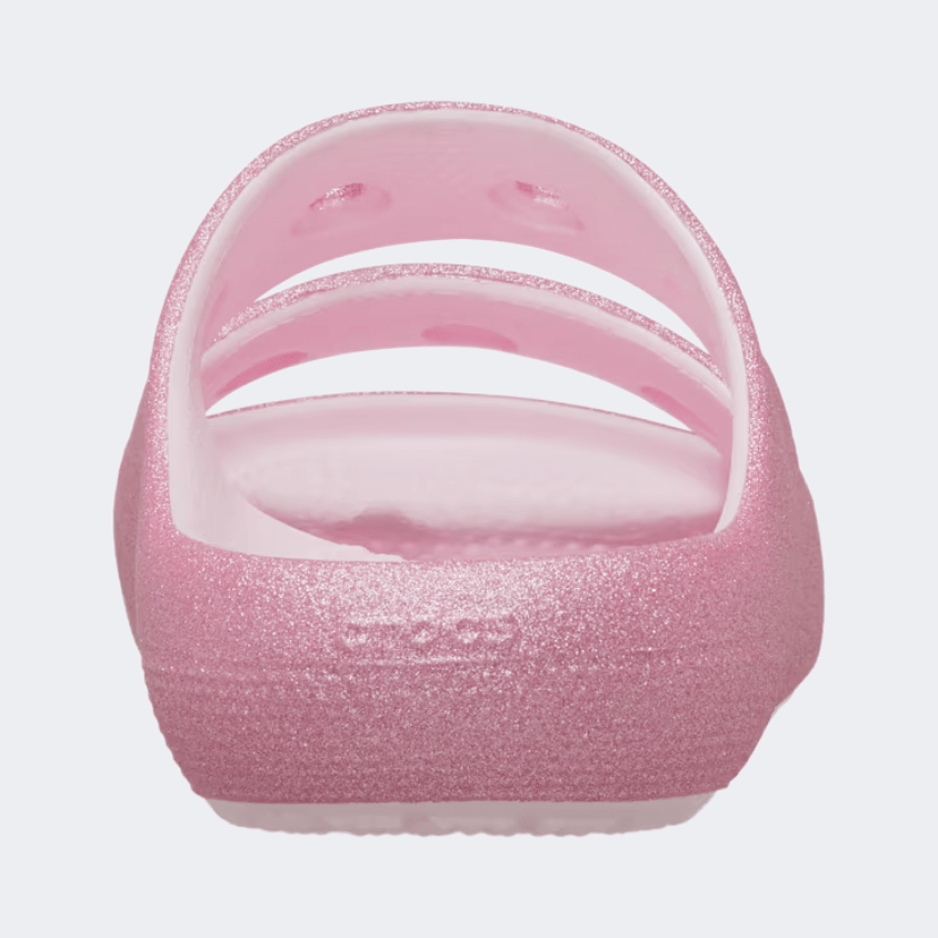 Crocs Classic Glitter V2 Kids Lifestyle Sandal Pink Milk - Medaid International
