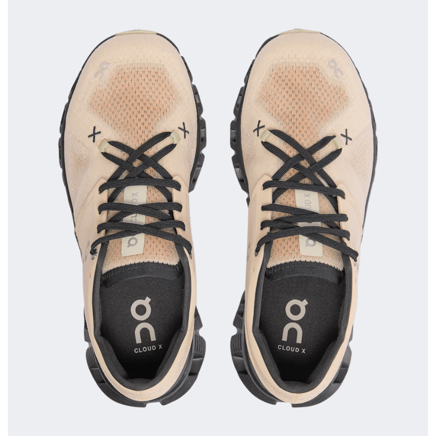 On Cloud X 3 Women Running Shoes Fawn/Magnet - Medaid International
