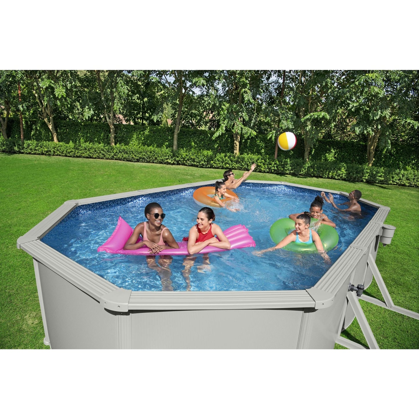 Hydrium Oval Style Pool 610 x 360 x 120 cm - Medaid International