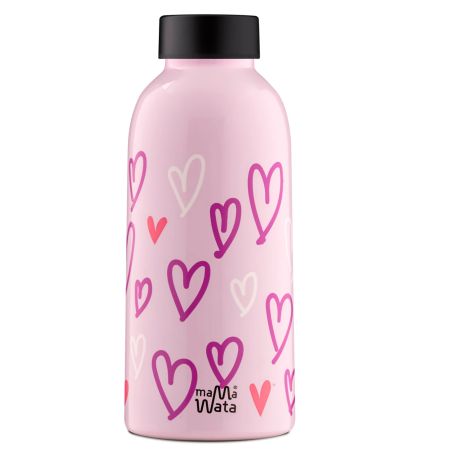 Insulated Bottle 470ml - Hearts - Medaid International
