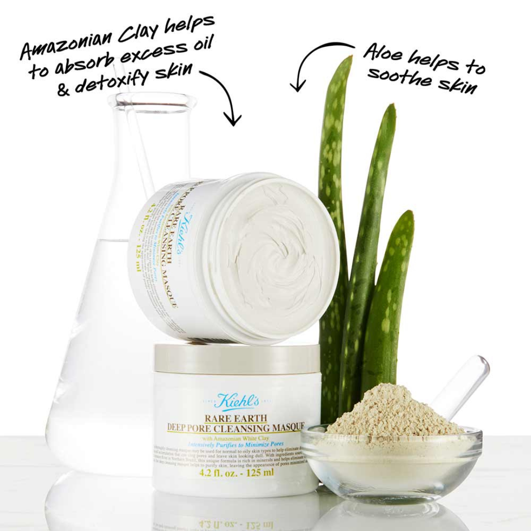 Kiehl's Rare Earth Deep Pore Cleansing Masque 142g - Medaid