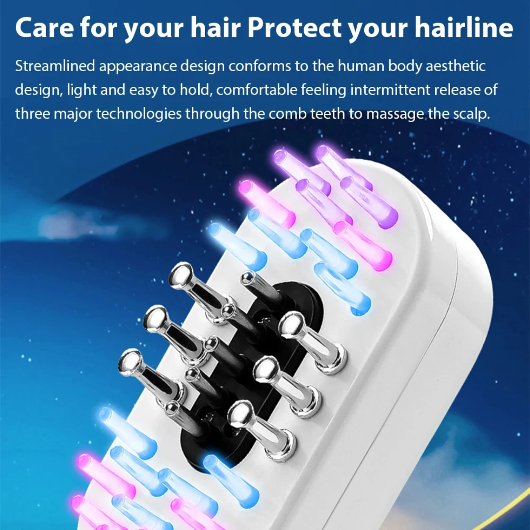 Electric Scalp & Hair Care – EMS, LED Therapy - Medaid International