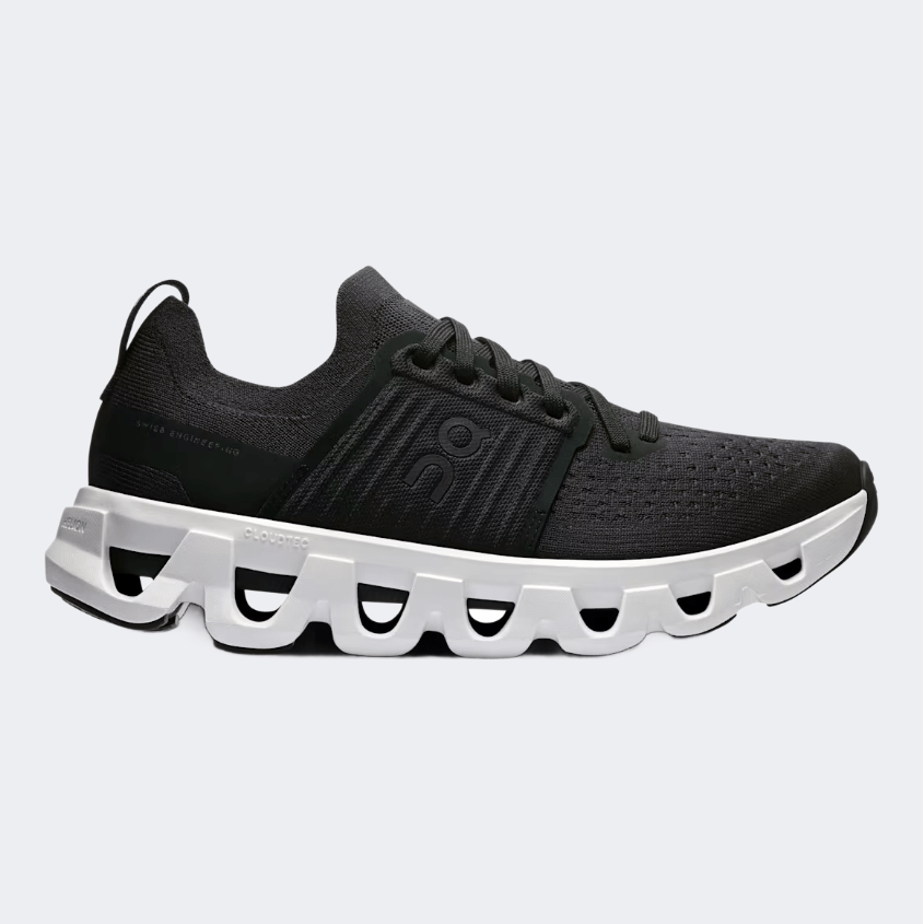 On Cloudswift 4 Women Running Shoes Black/White - Medaid International