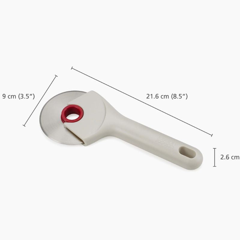 Joseph Joseph Ringo™ Easy-clean Red Pizza Cutter - Medaid International