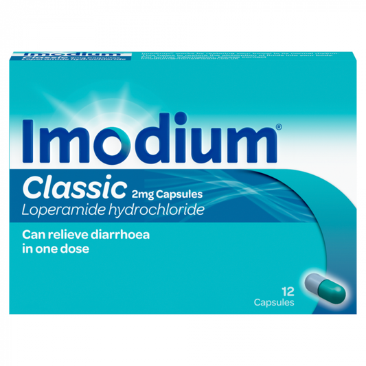 Imodium - Classic 2mg 12 Capsules (P) - Medaid International