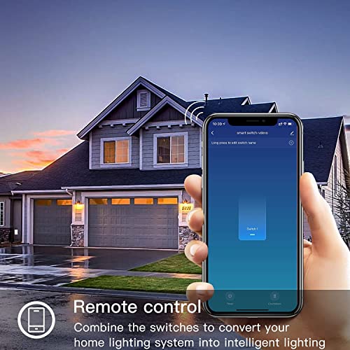 Xenon - WiFi Smart Light Switch, Waterproof Touch Control, Voice & APP Compatible