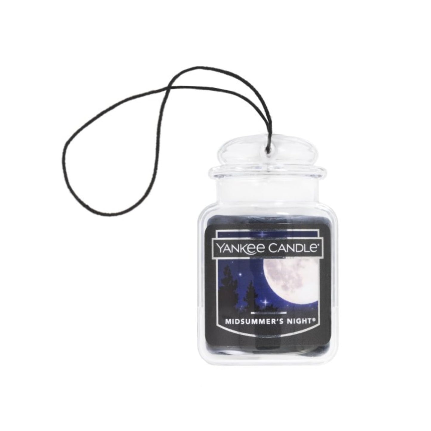 Yankee Candle Car Air Fresheners, Hanging Car Jar Ultimate, Neutralizes Odors Up To 30 Days, Midsummer's Night, 0.96 OZ (Pack of 4) - Medaid International