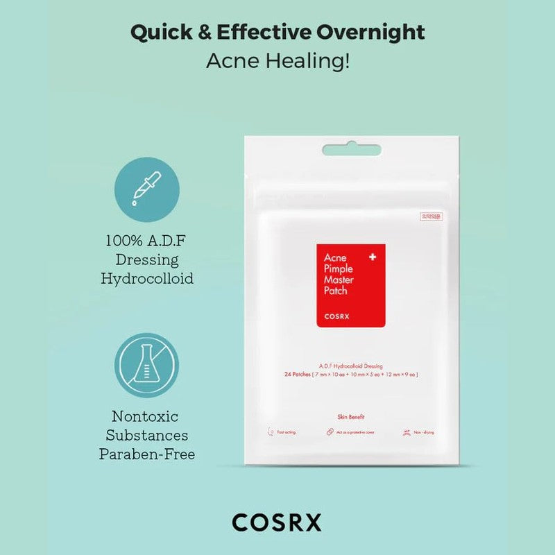 Cosrx Acne Pimple Master Patch 24patches (5 sheets) - Medaid International